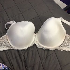White Victoria secret lace bra